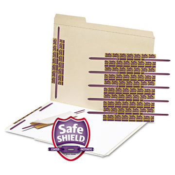 Smead® Safeshield Fasteners, 2" Capacity, 2.75" Center To Center, Purple, 50-box freeshipping - TVN Wholesale
